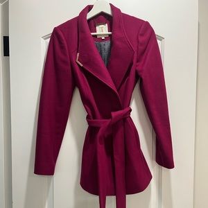 Ted baker Short Wool Wrap Coat
